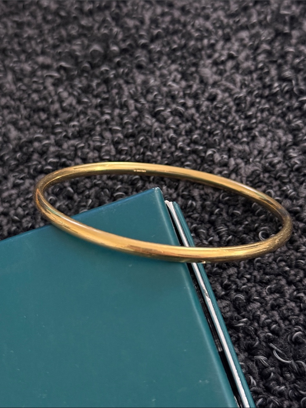Monet Gold-Tone Slim Bangle Bracelet